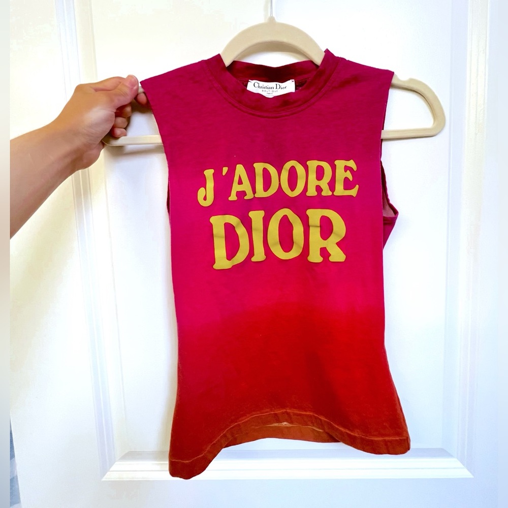 VINTAGE CHRISTIAN DIOR
Ombre J'Adore Dior Top